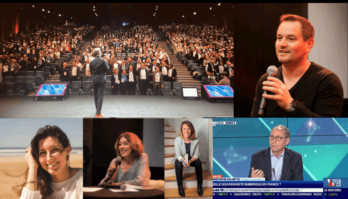 Développement du personal branding, de la légitimité de l'orateur et techniques de conférence hybride avec l'agence Marie Leresteux.